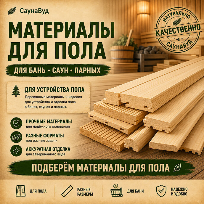 Материалы для пола