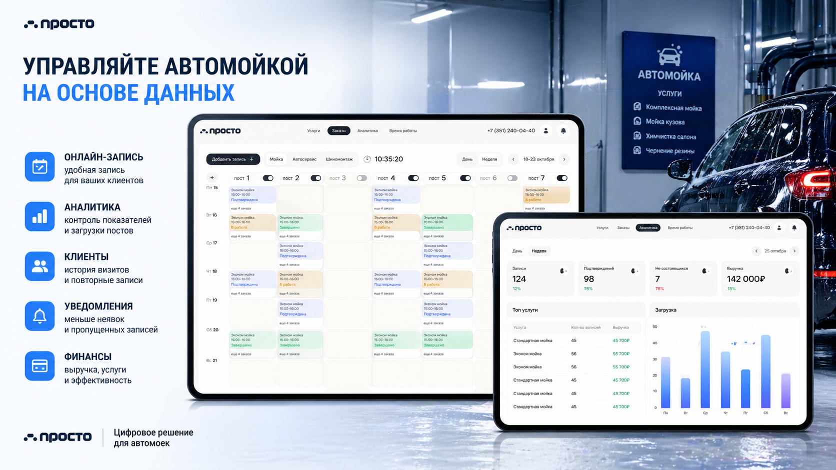 CRM для автомойки