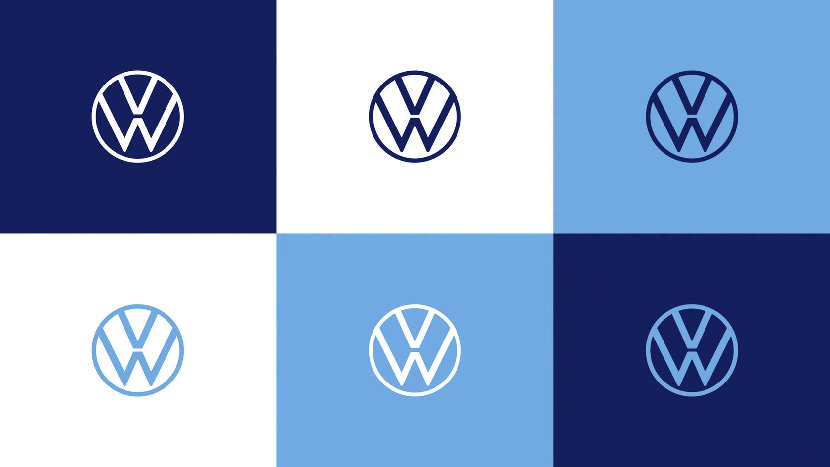 Новый логотип Volkswagen — дань плоскому дизайну