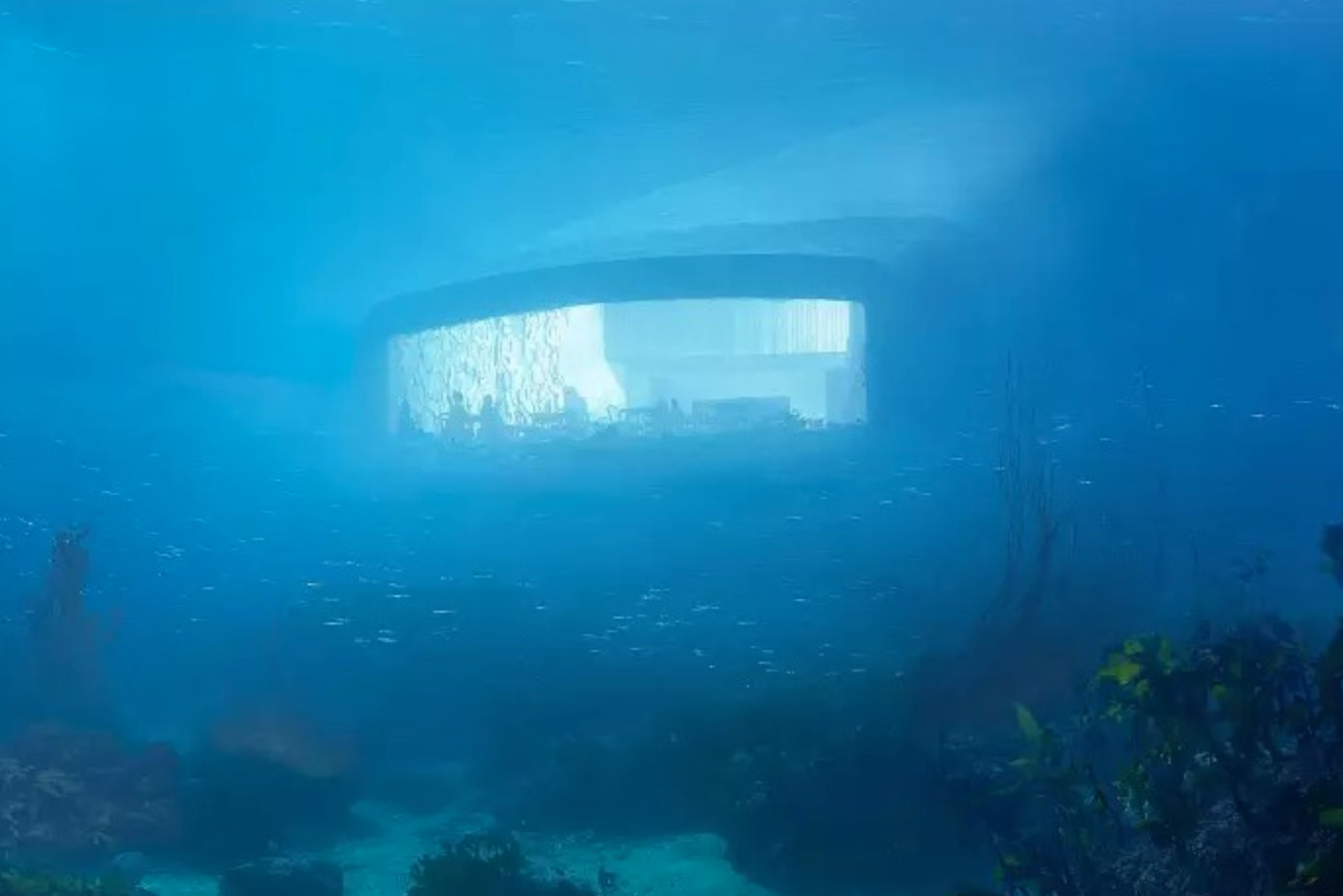 подводный ресторан Under