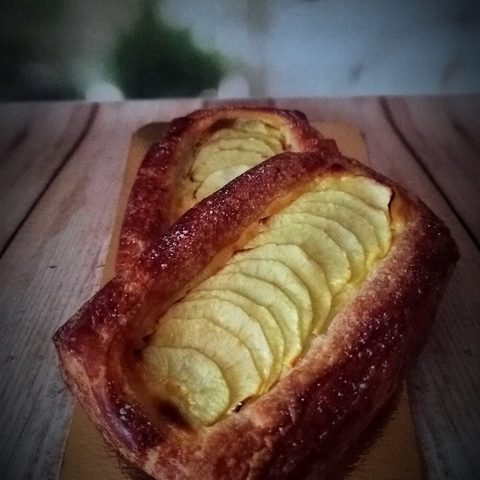 Слоёный пирог с яблоками ученицы Натальи Любецкой