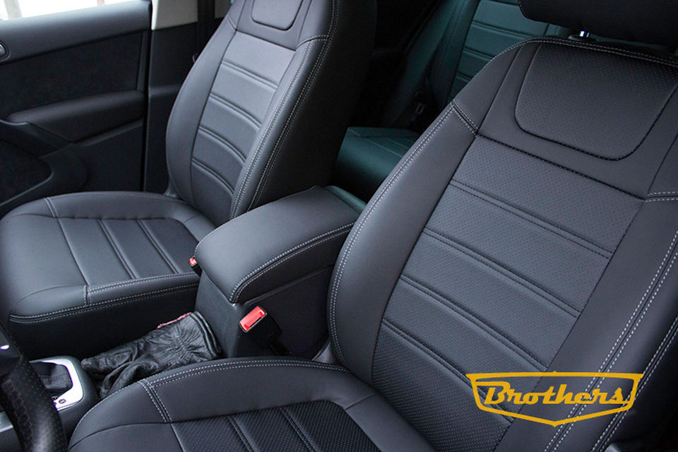 Чехлы Brothers-Tuning на Фольксваген Тигуан (Volkswagen Tiguan) 1 (2007 ...