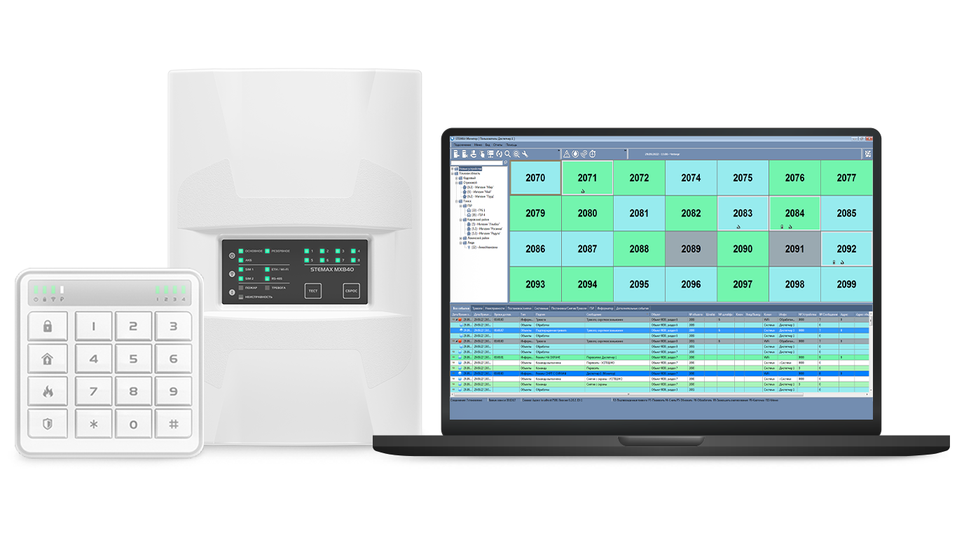 Контроллеры STEMAX, пультовое ПО STEMAX