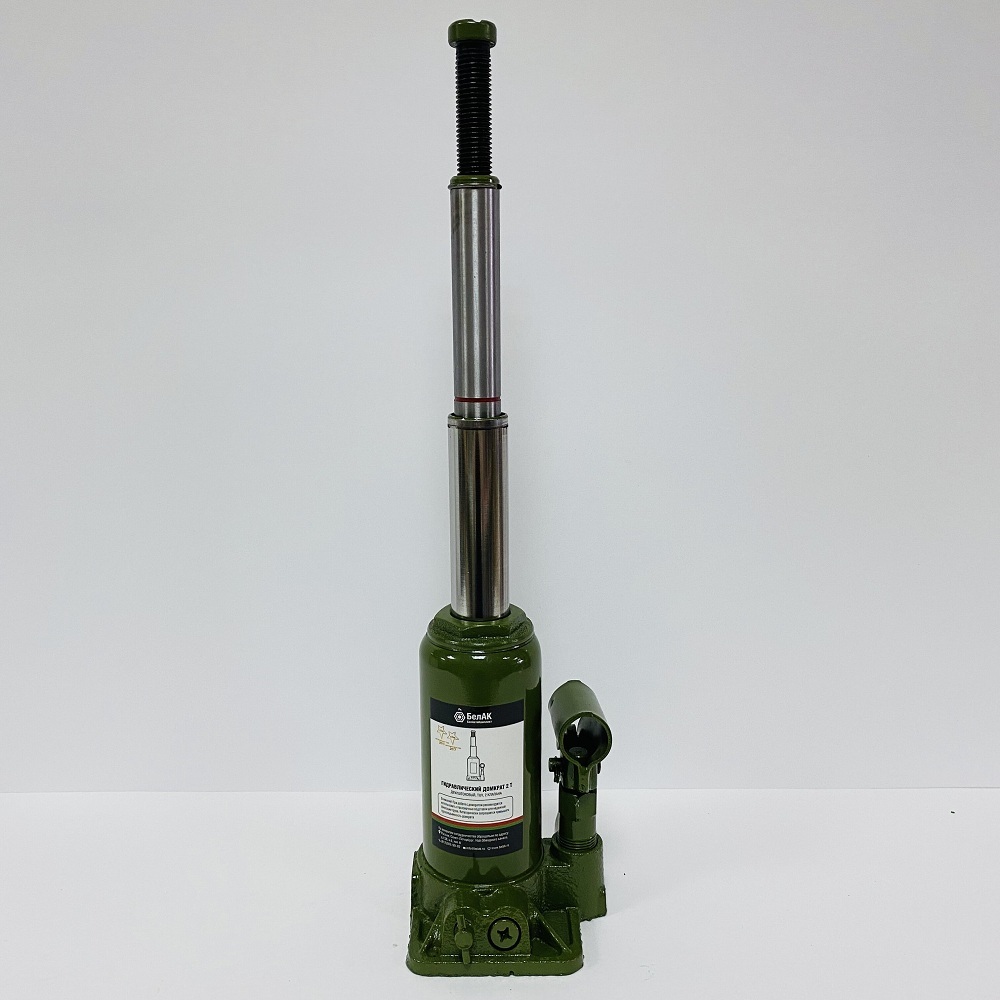 Домкрат бутылочный двухштоковый 2т БелАК 20039