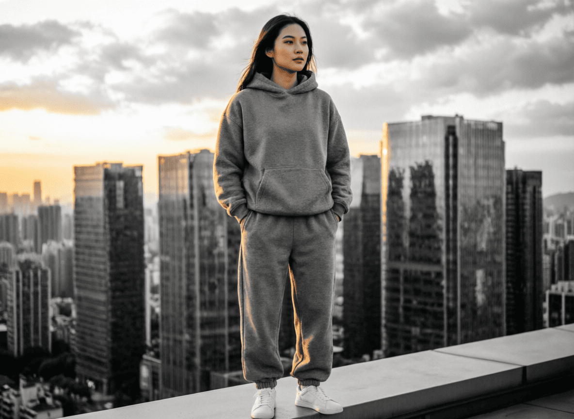 худи и штаны женские