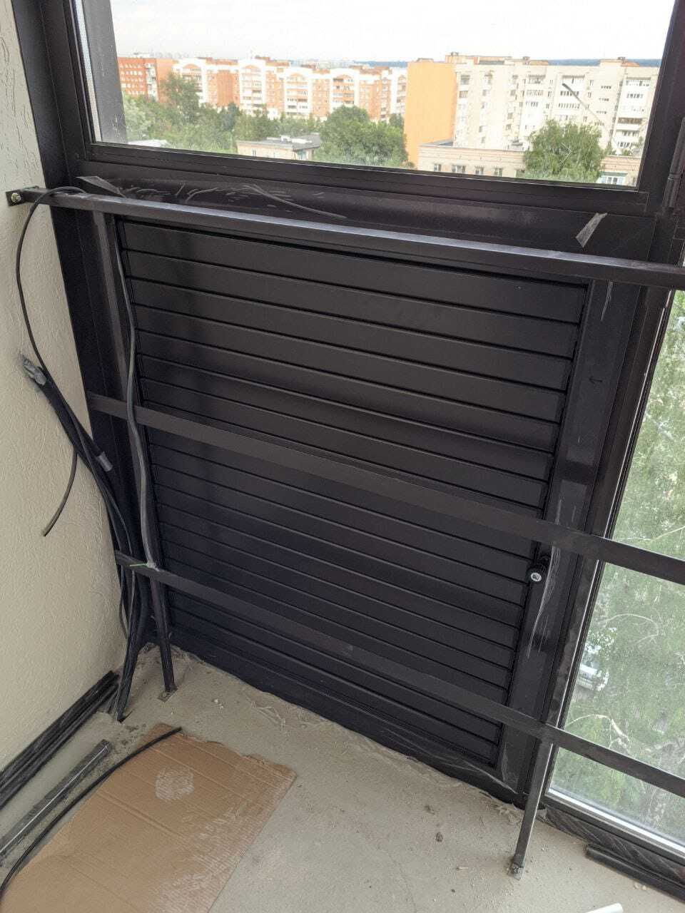 Замена вентрешетки на балконе в г.Пенза