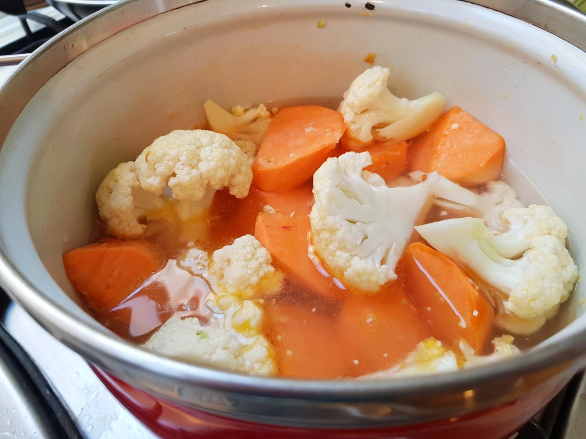 Суп-пюре из цветной капусты – пошаговый рецепт приготовления с фото