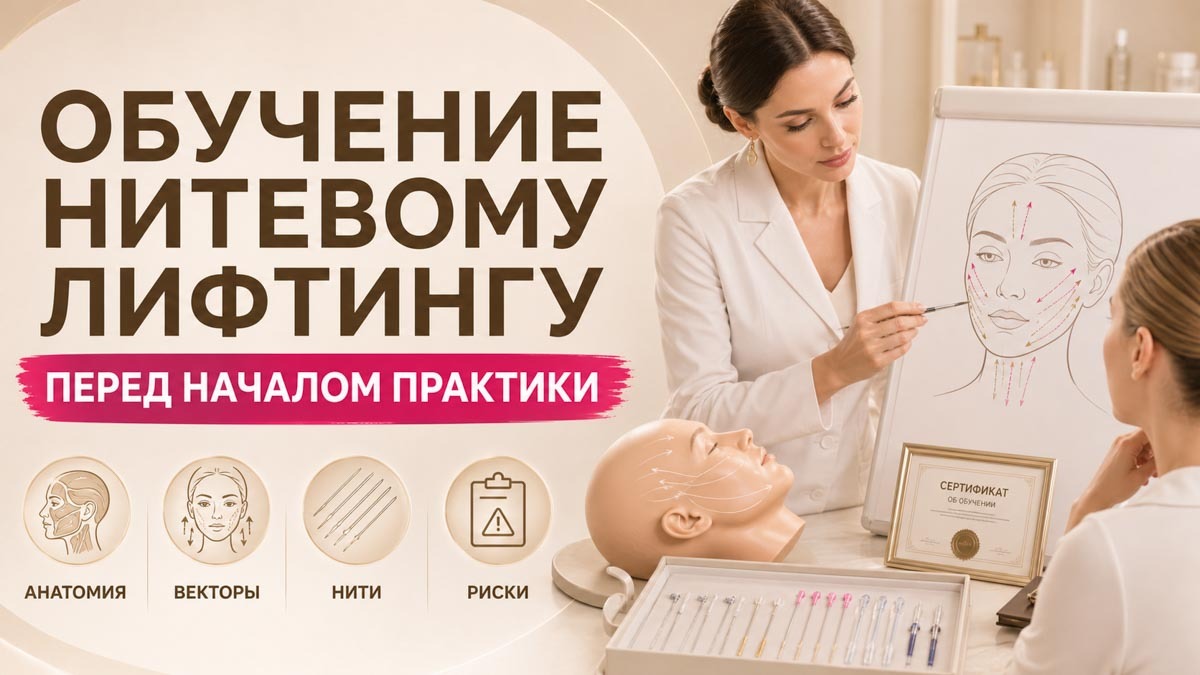 Обучение нитевому лифтингу: что нужно знать перед началом практики