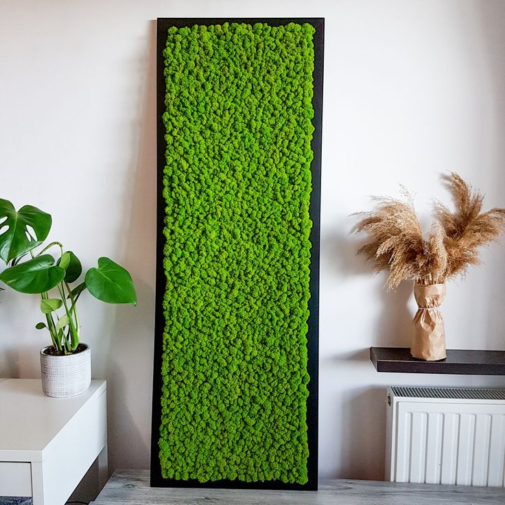 картина из стабилизированного мха ягель