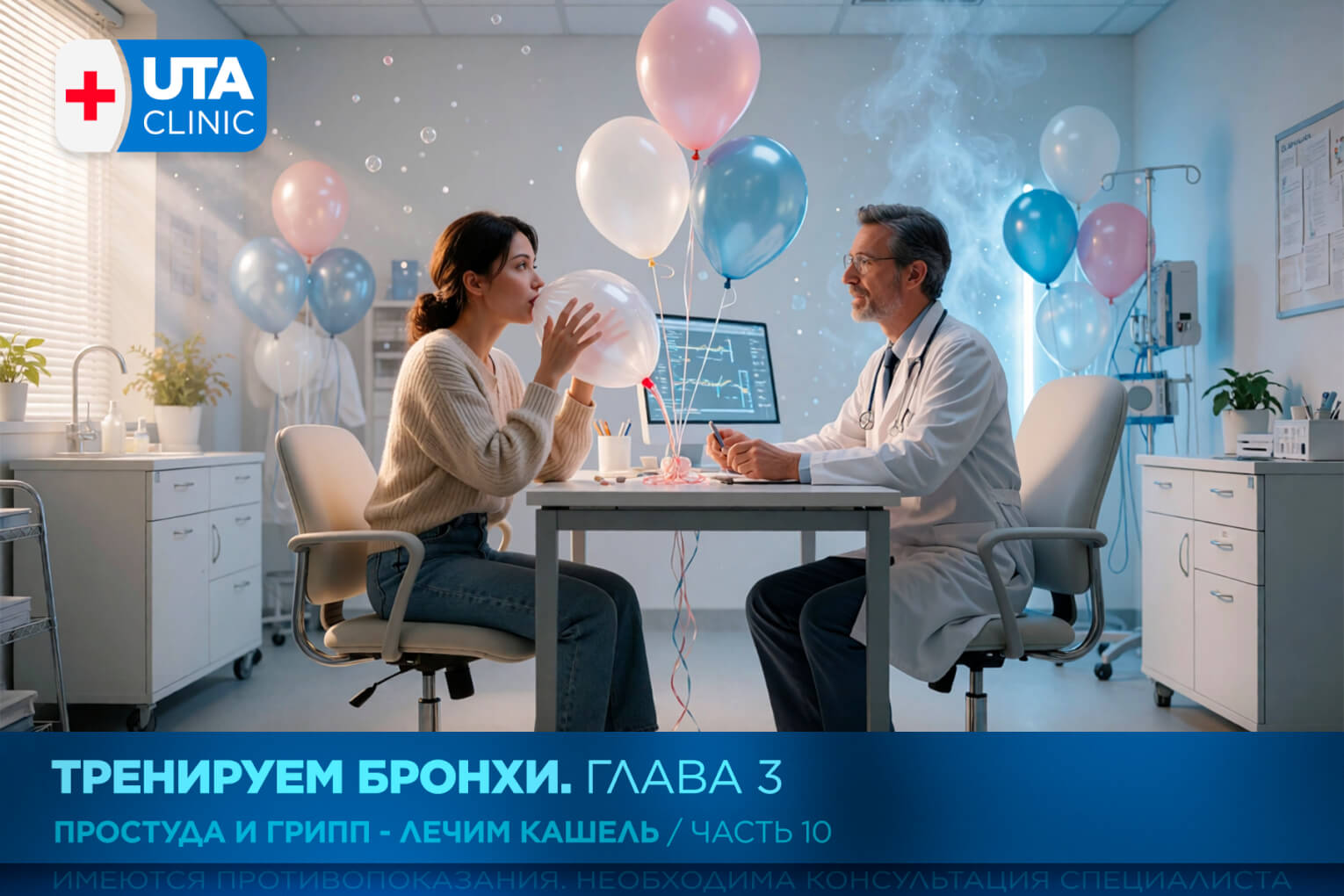 Юта-клиник медцентр тюмень медсправки справки медосмотры профосмотры грипп орви простуда
