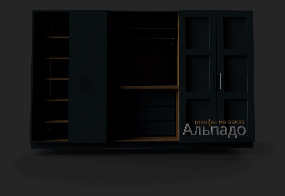 внутреннее освещение в шкаф (распашной)