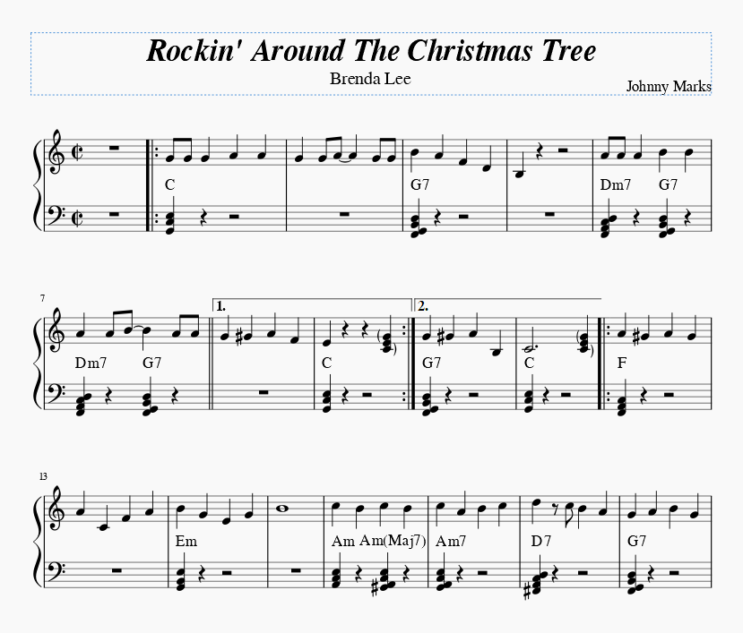 Rockin' Around The Christmas Tree