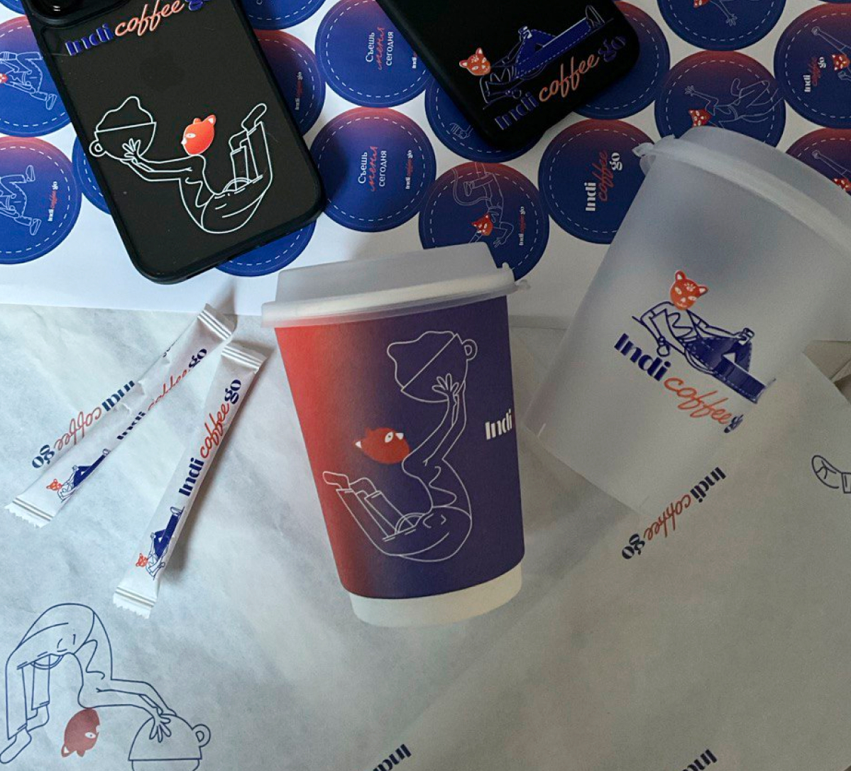 Indicoffeego — визуальная система, кадр 10