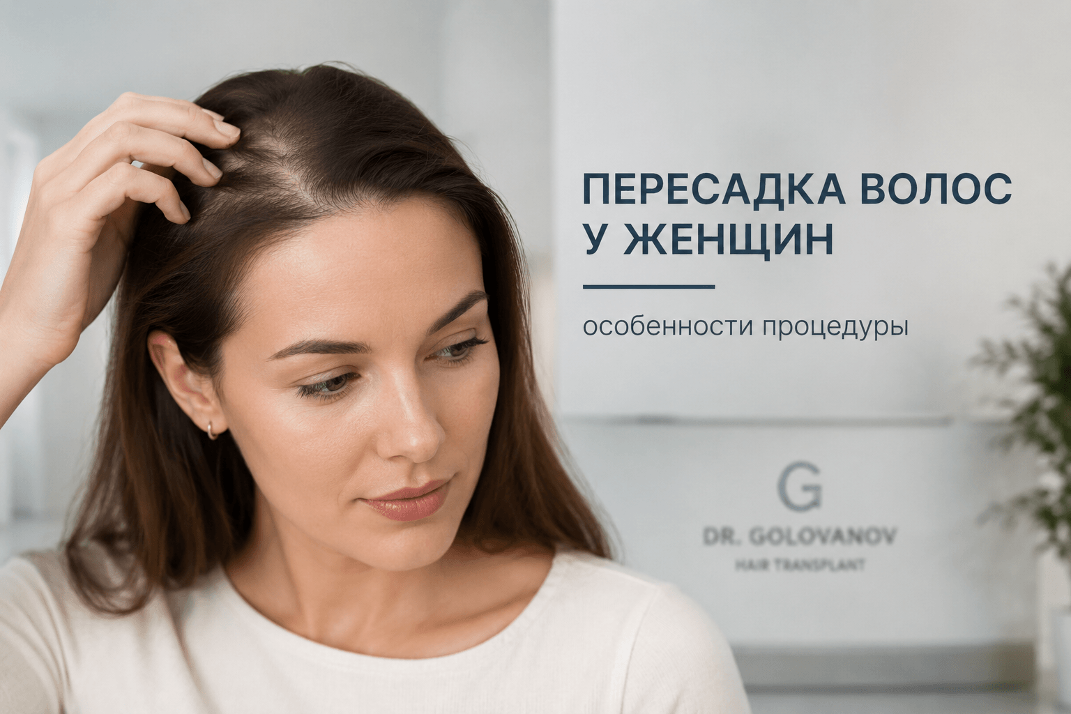 пересадка волос у женщин