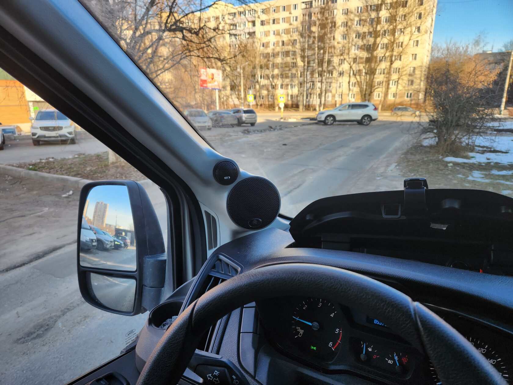 ford transit установка автозвука