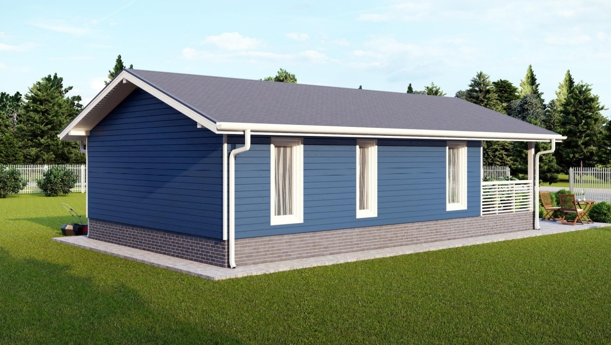 Каркасный дом Усть-Лабинск с установкой цена