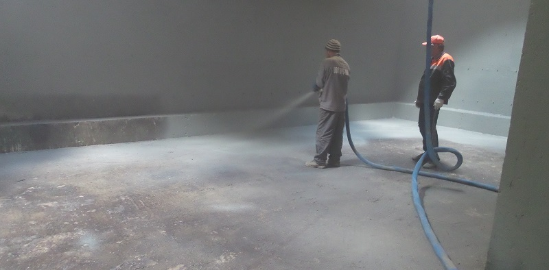 Напыляемая теплоизоляция