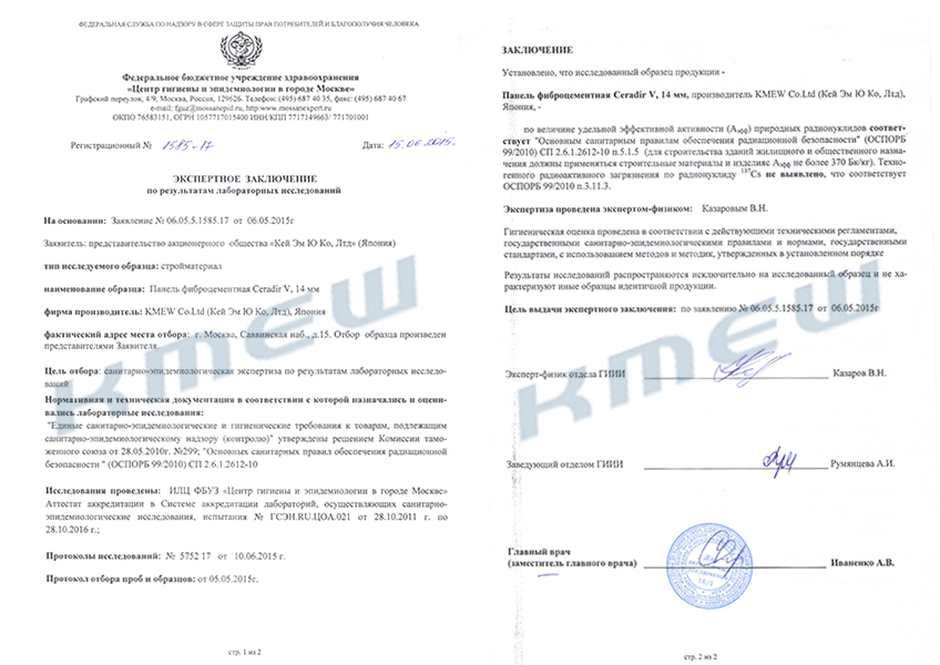 Экспертное заключение