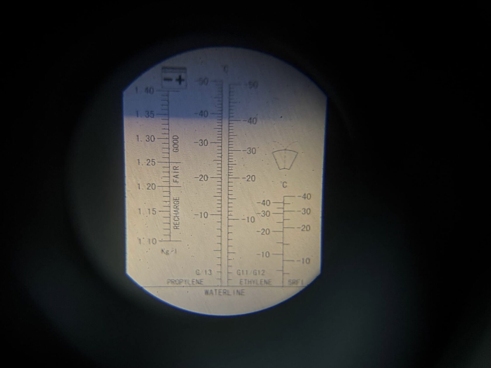 Рефрактометр антифриз КИА