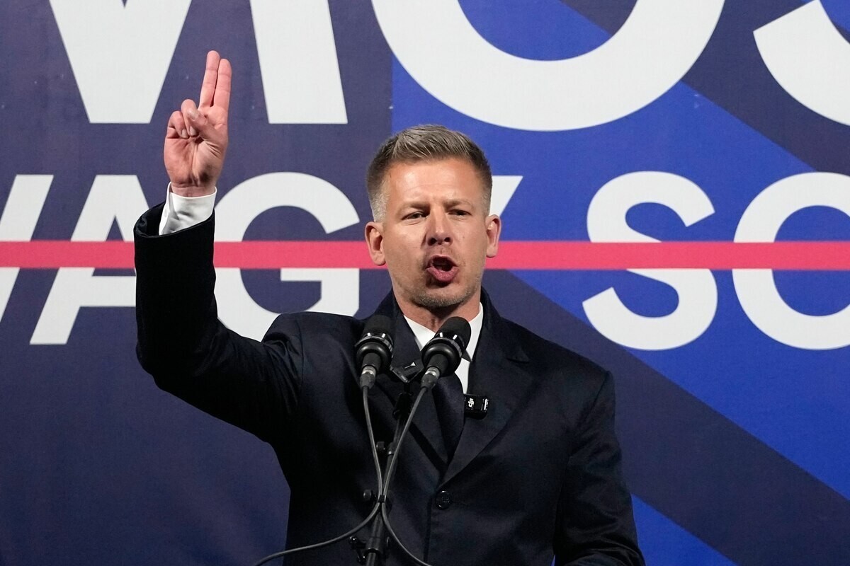 Петер Мадьяр победная речь выборы Венгрия 12 апреля 2026.