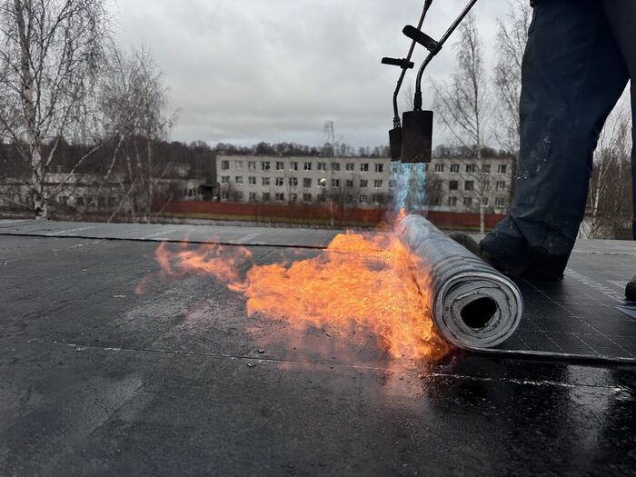 Наплавляемая кровля