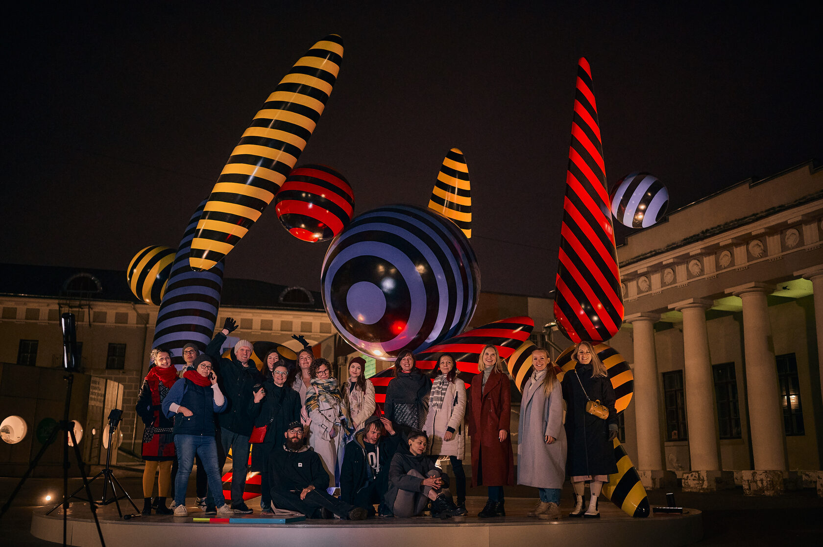 Unusual events. Освещение событий. Городские мероприятия. Свет на мероприятии. Urban Sculpture.