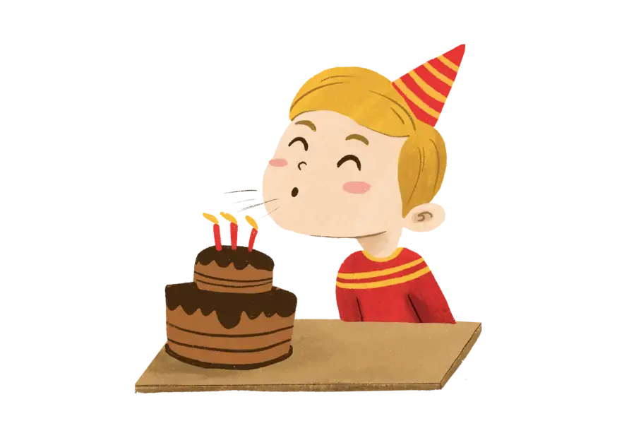 blow out the candles