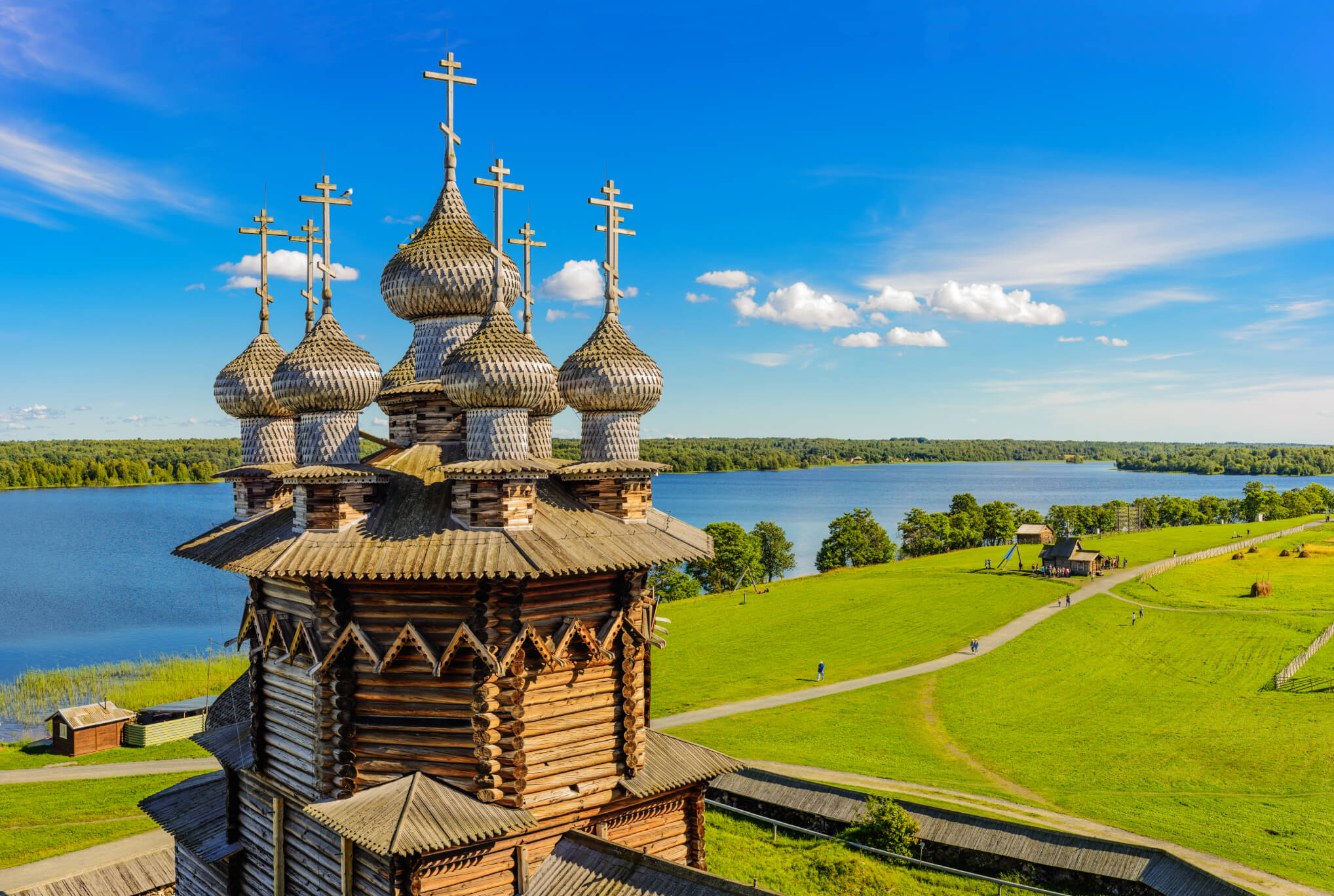 Храм Преображения Господня на острове Кижи