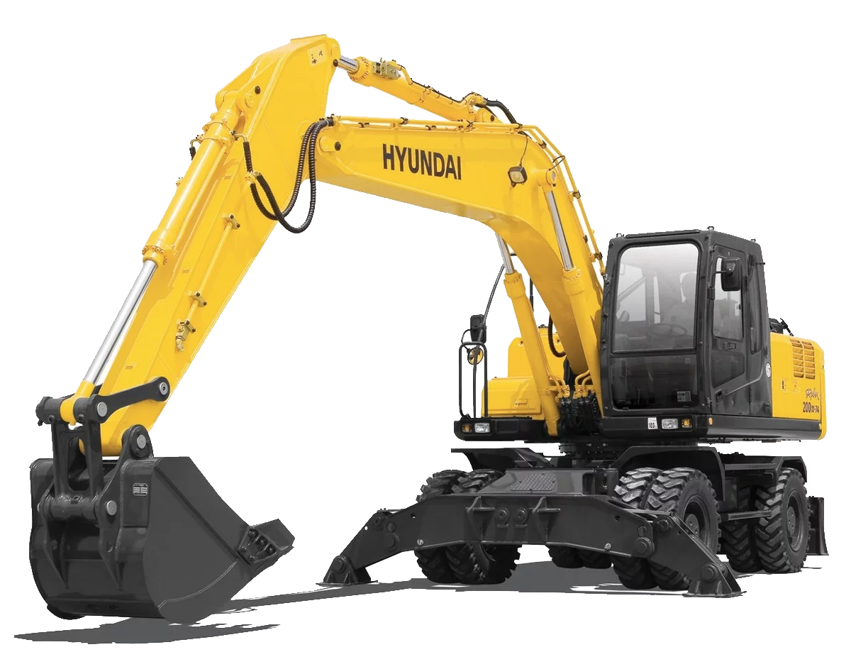 Экскаваторы колесные