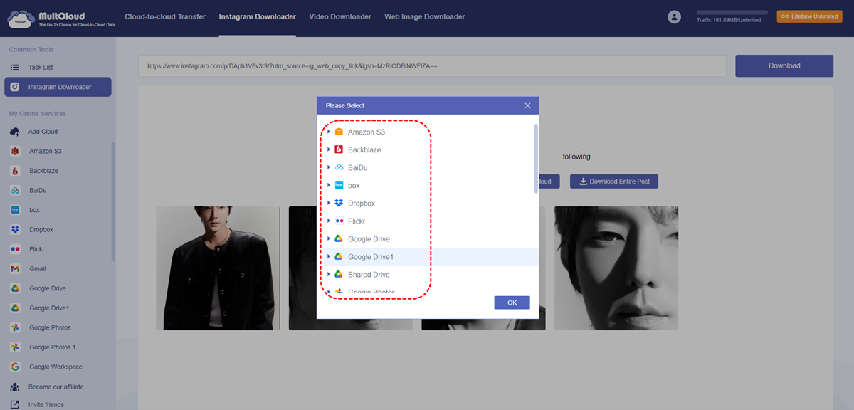 Instagram Photo Downloader Free – MultCloud