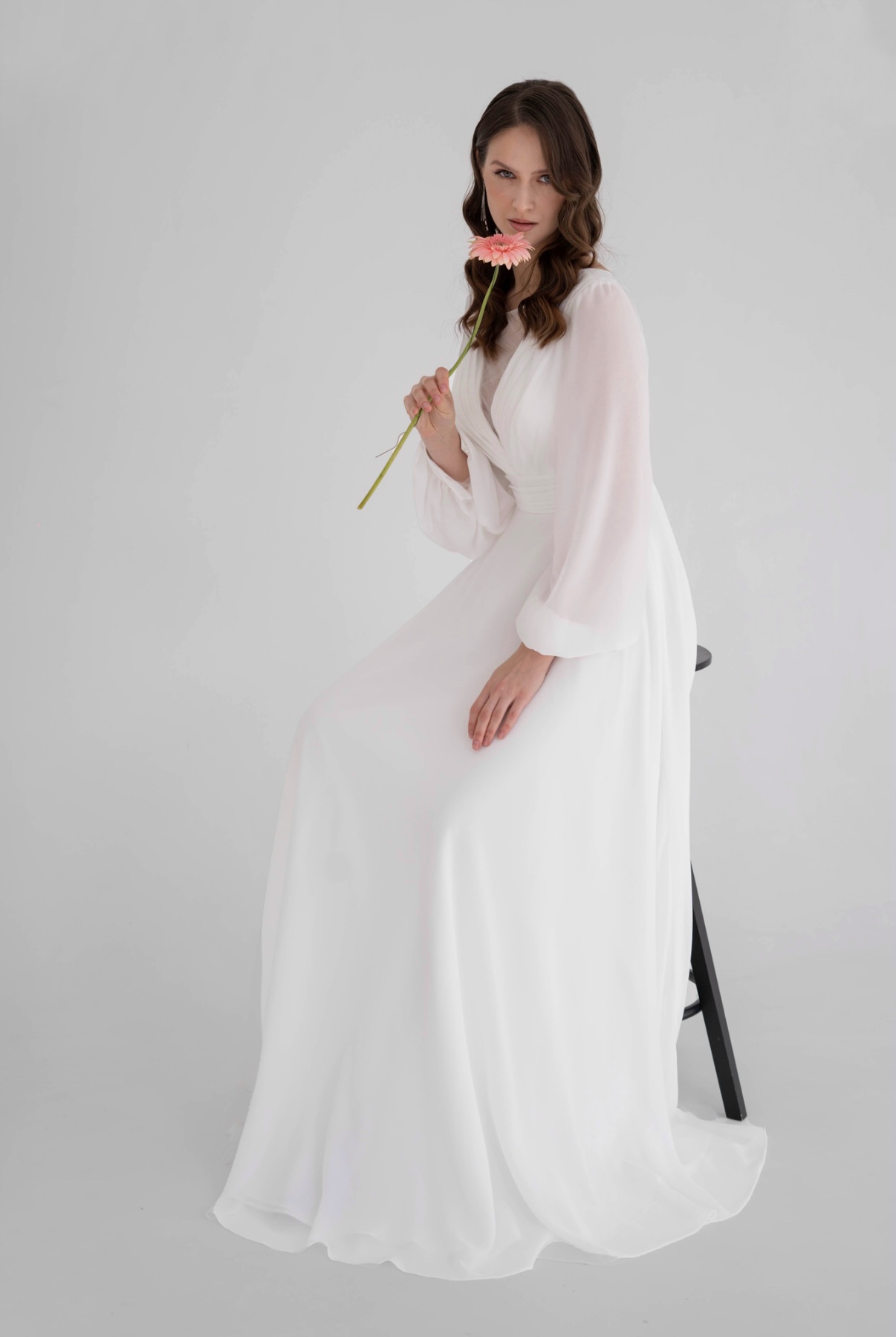 Свадебное платье простое скромное