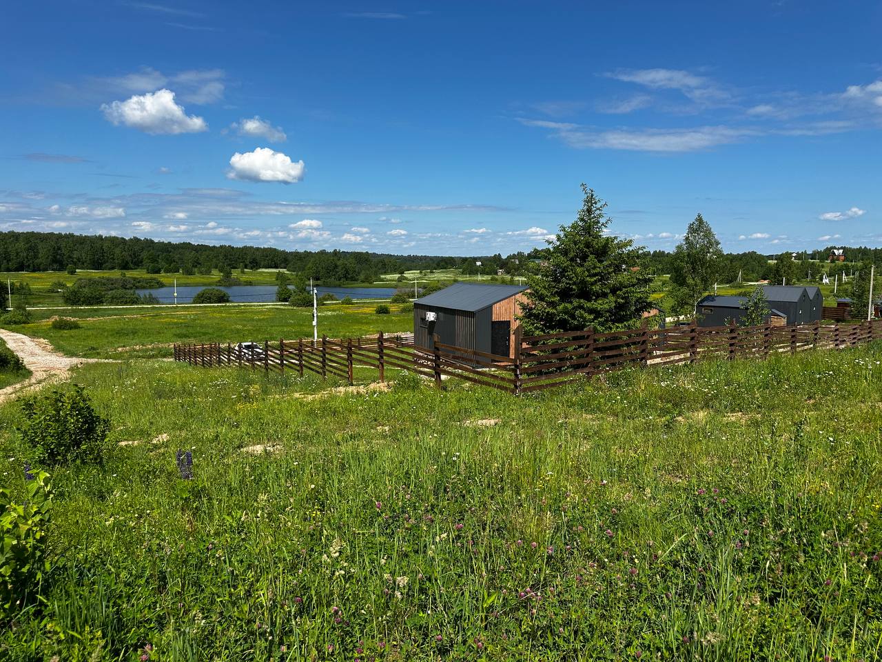 Панорама территории