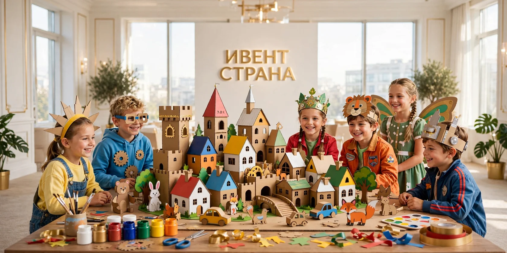 Феерическое картонное шоу