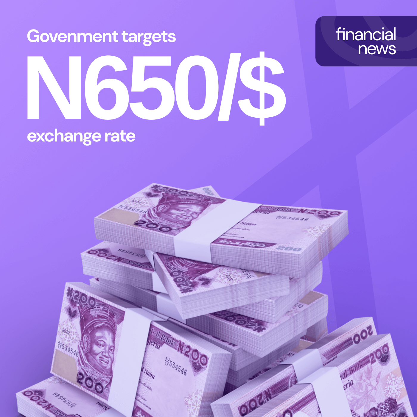 Fair price for the naira