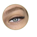 Photo of eyelash extensions