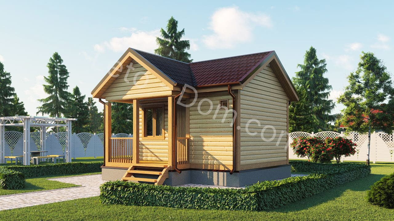 дом из бруса