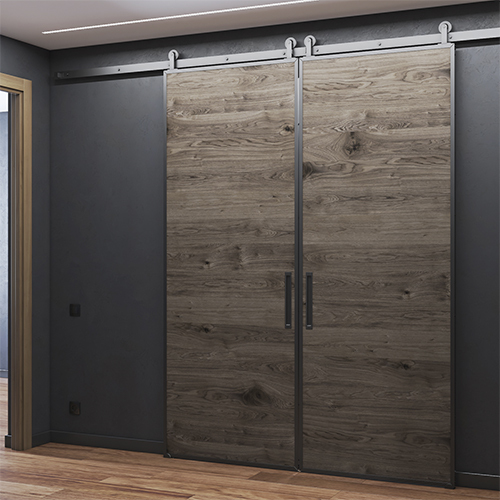 Раздвижные двери межкомнатные двустворчатые купить в Москве