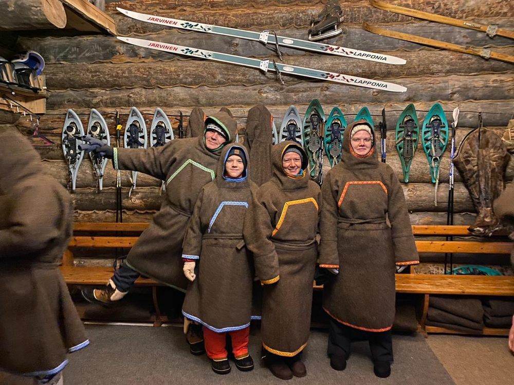 3 день путешествия: хаски, олени, саамы