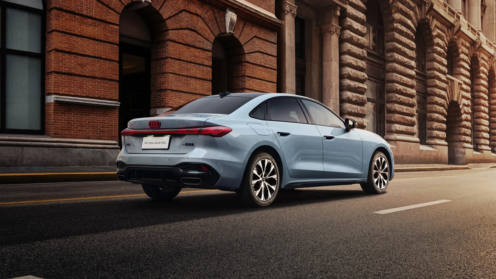 Audi A5L — задняя оптика