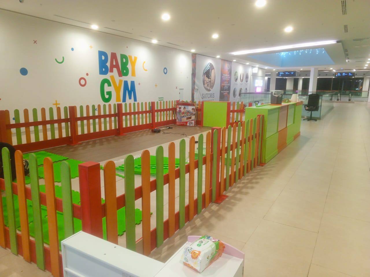 Стойка и ограждения Baby Gym — другой реализованный проект ZEWORKSHOP