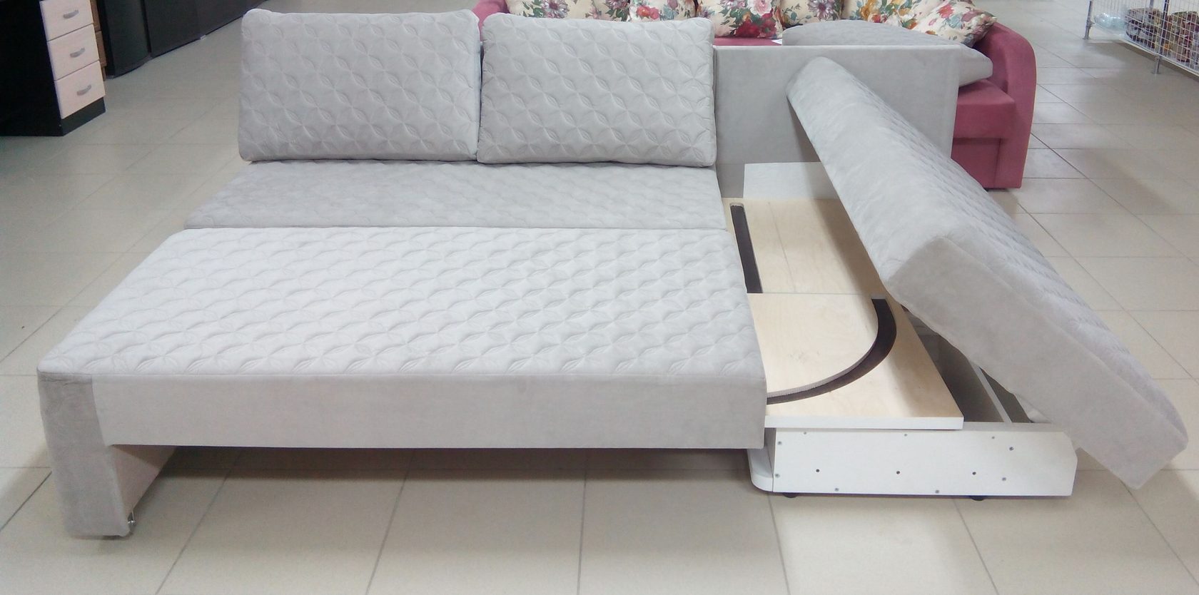 диван кровать с поворотным механизмом