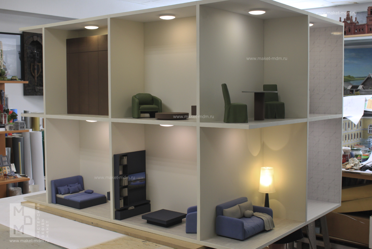 макет квартиры Москва 2030