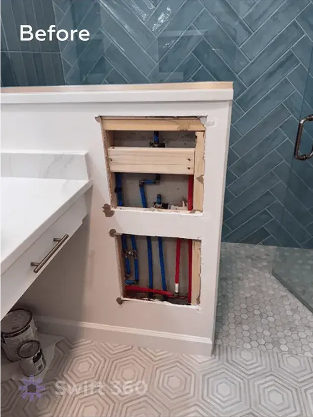 Swift360 - Handyman Orlando - Result job - Drywall Repair - Before