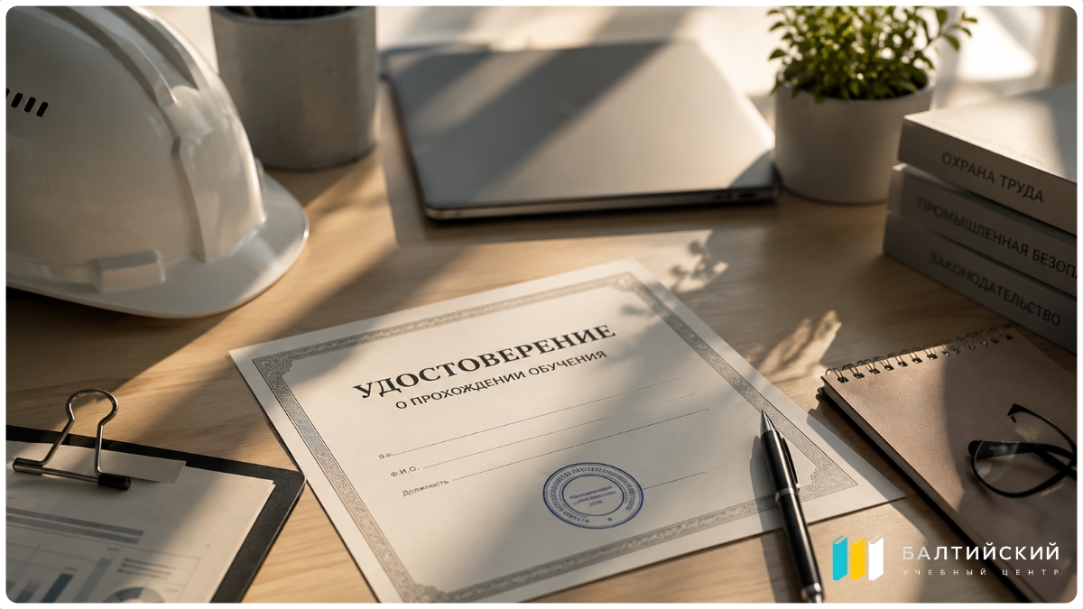 Помощь с получением удостоверений