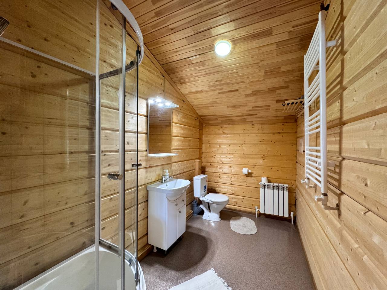 двухместное размещение санузел Медведица Шанти