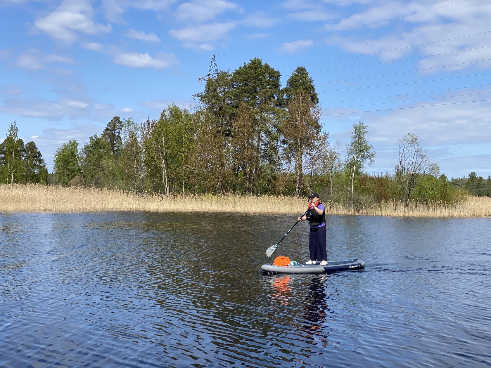 Двухдневный сплав на SUP досках по реке Луга | Supwalkspb