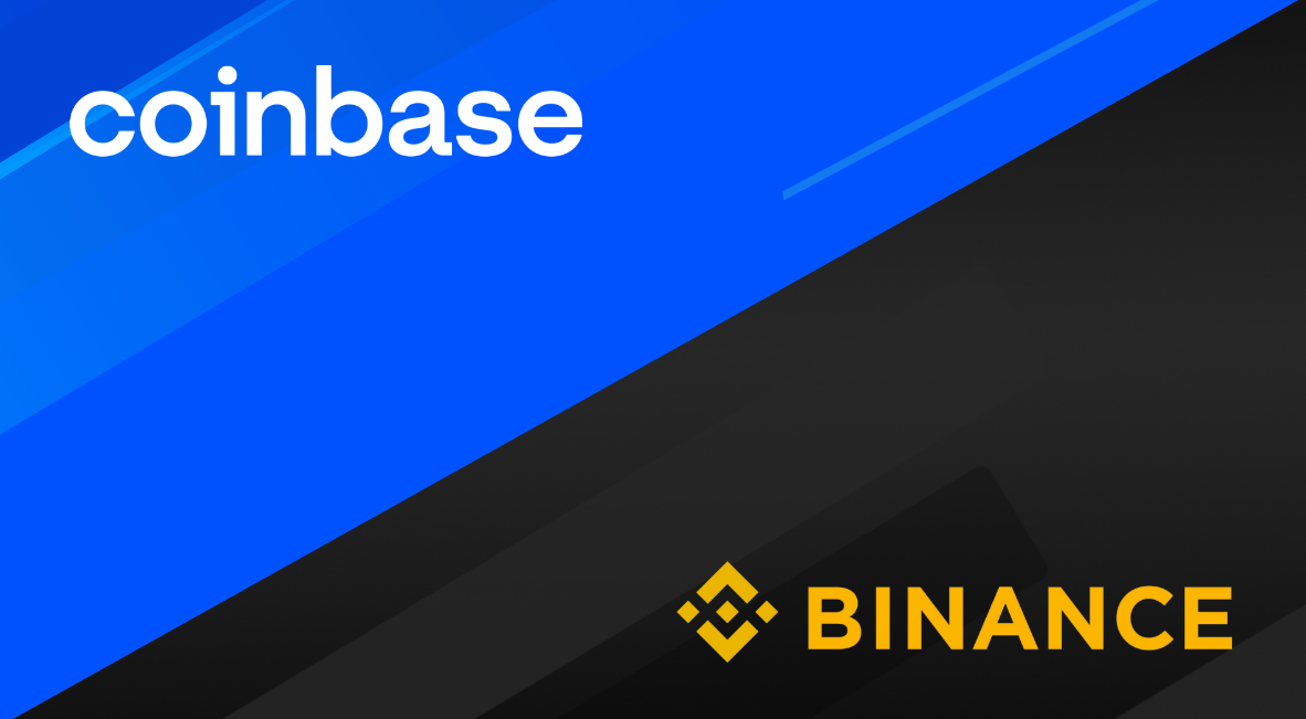 Coinbase staking vs. Binance staking illustration