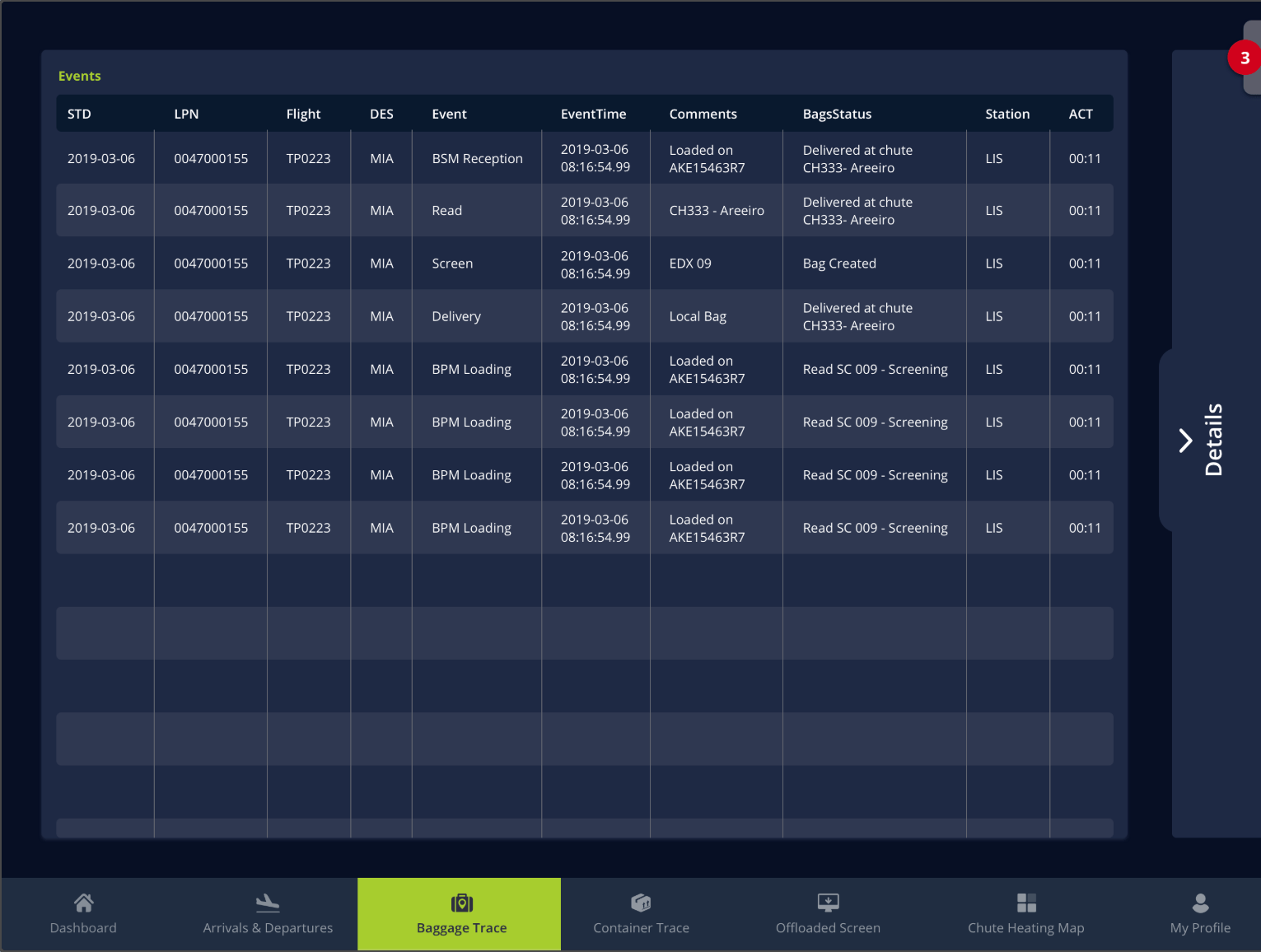 tap baggage limits