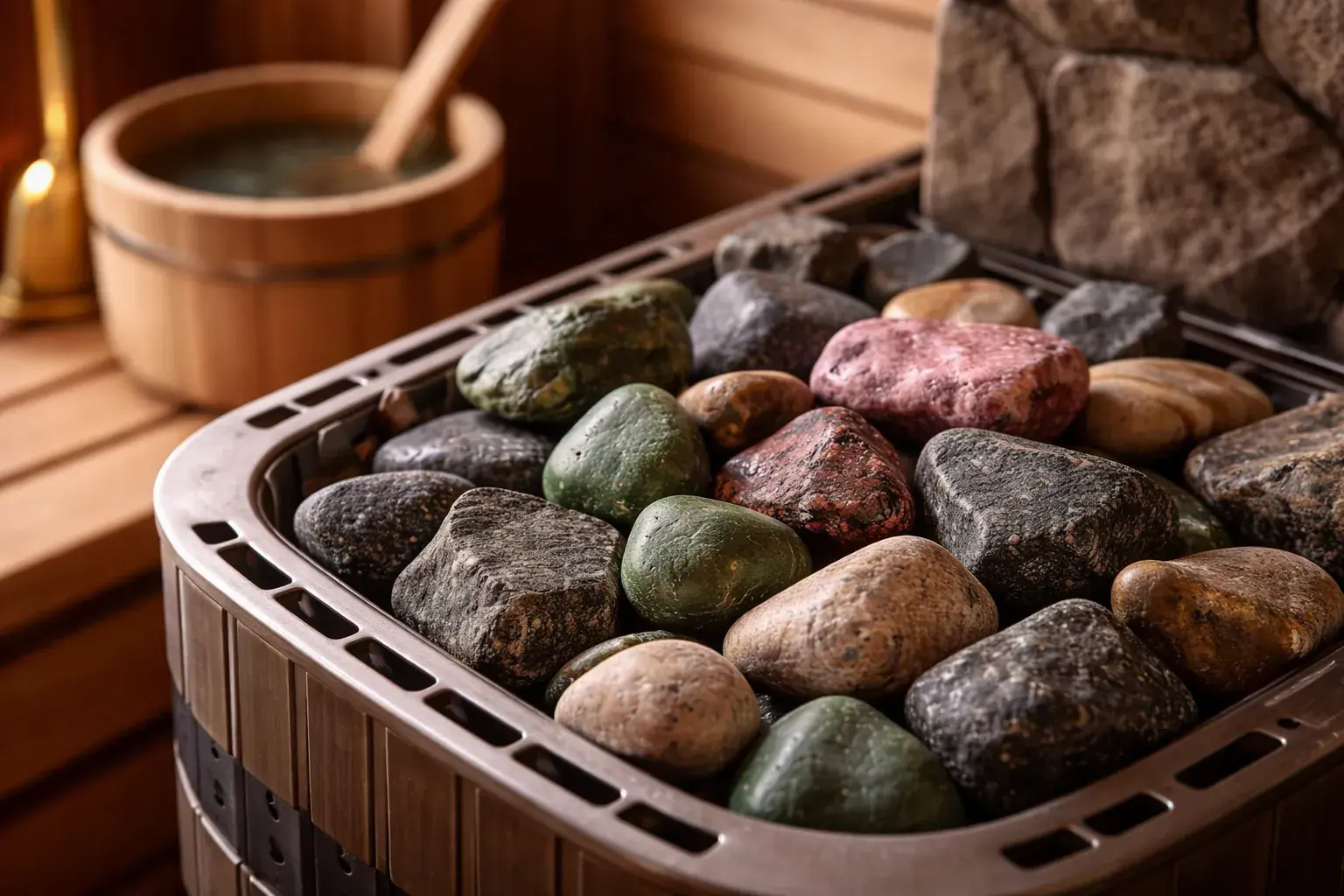 Какие камни для бани выбрать