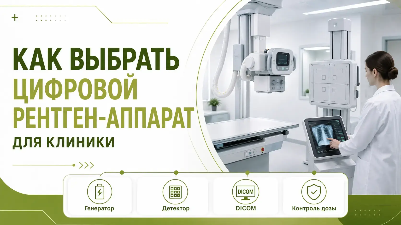 Как выбрать цифровой рентгеновский аппарат для клиники